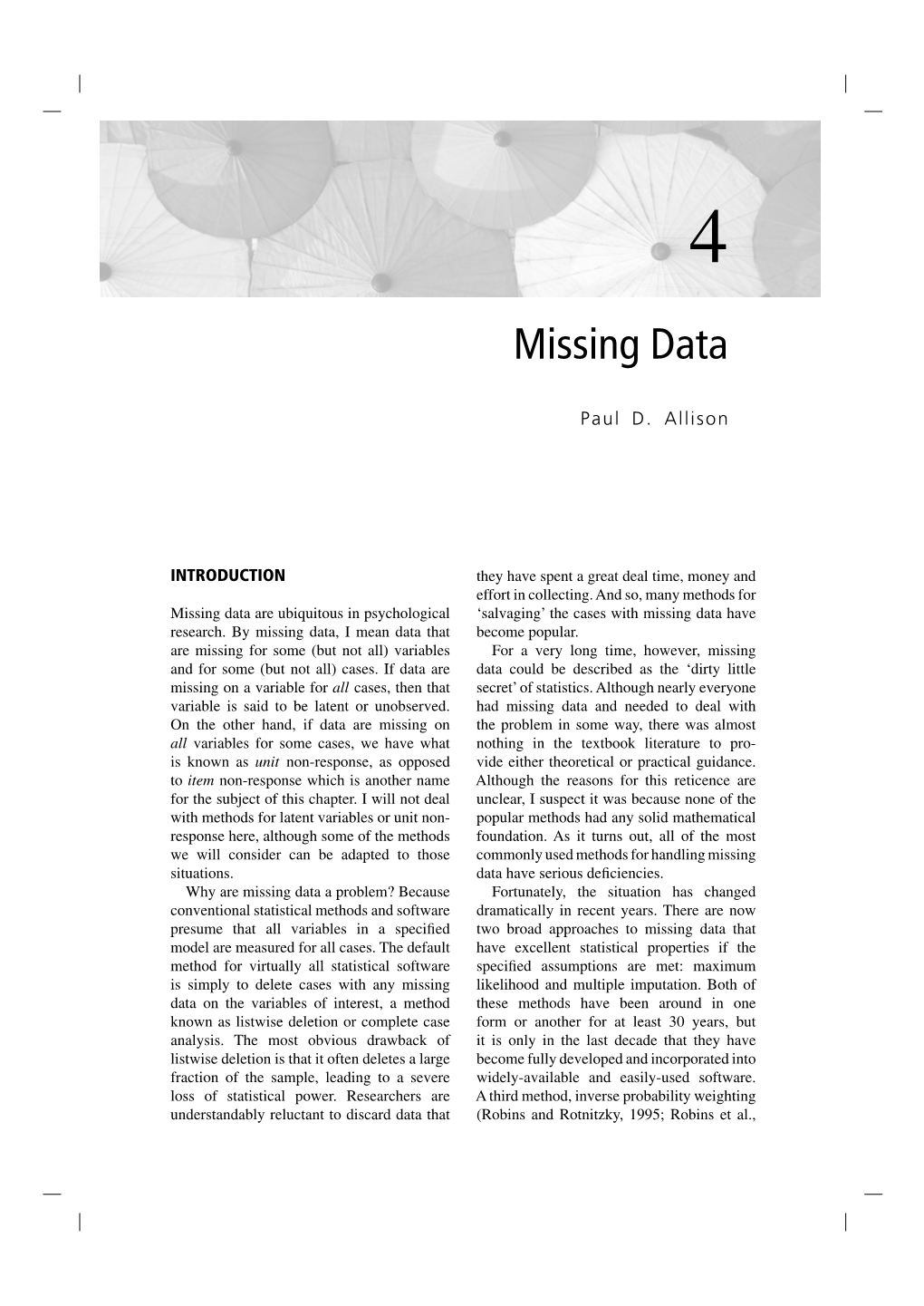 Missing Data