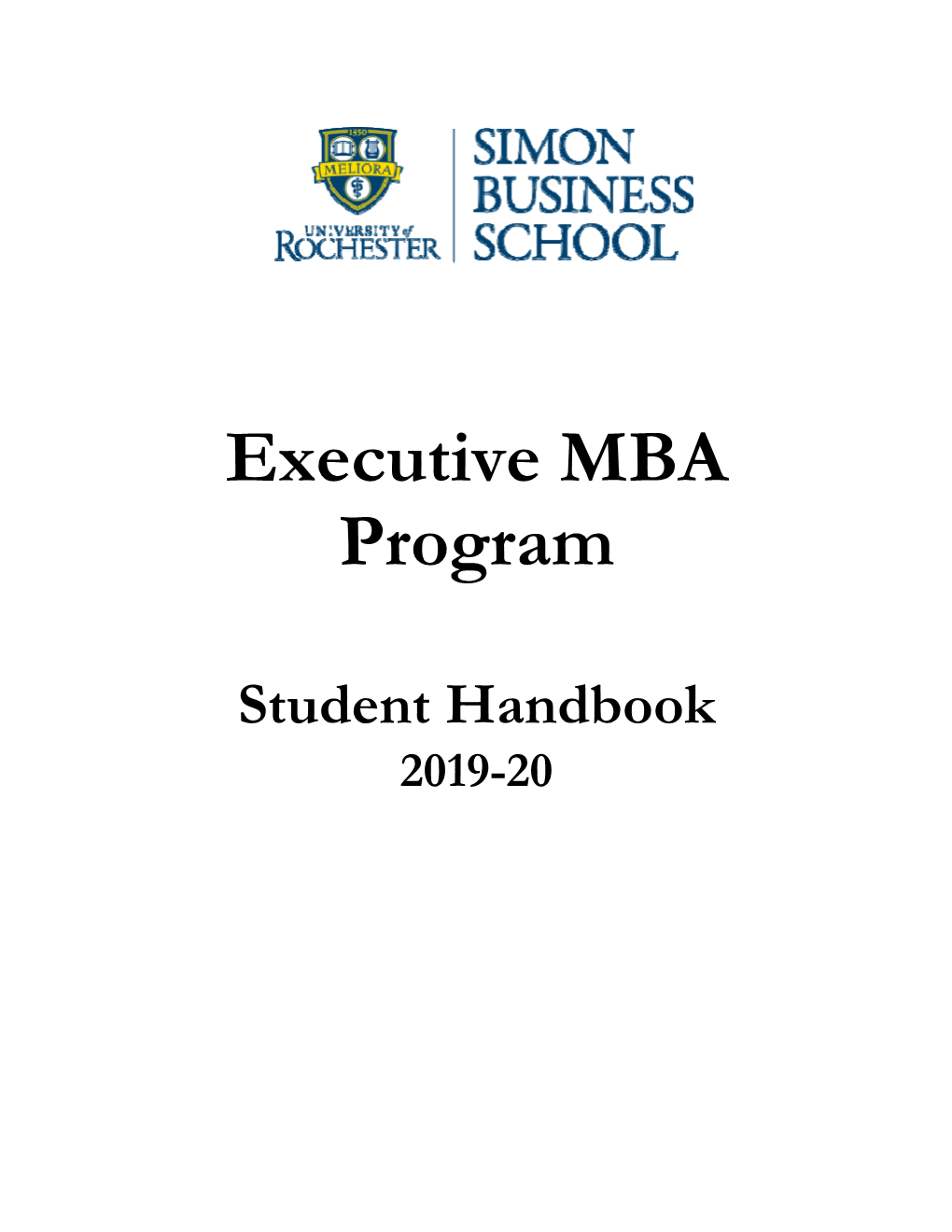 Executive MBA Program