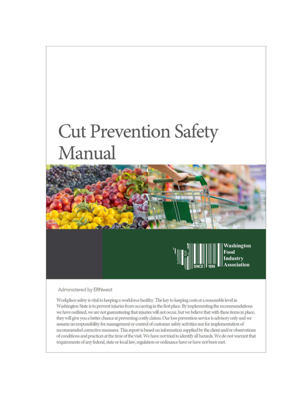 WFIA Cut Prevention Safety Manual
