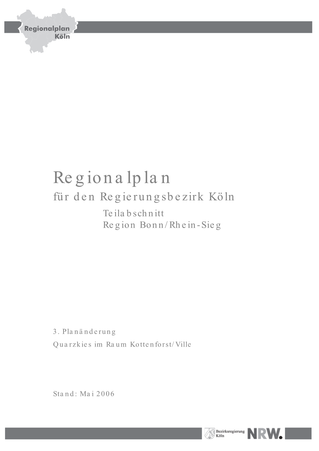 Regionalplan Köln
