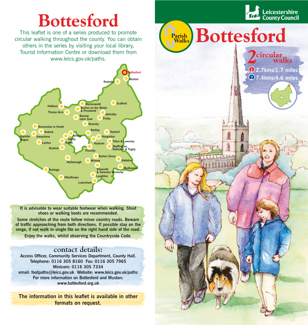 Bottesford Parish Walks (PDF, 1