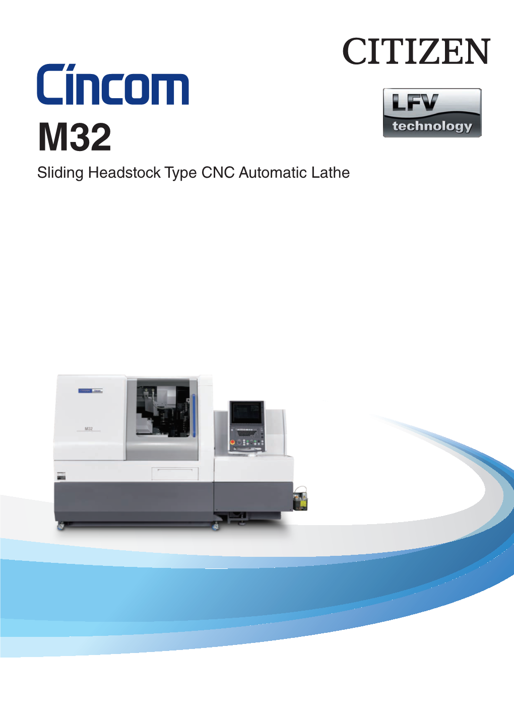 M32 Sliding Headstock Type CNC Automatic Lathe