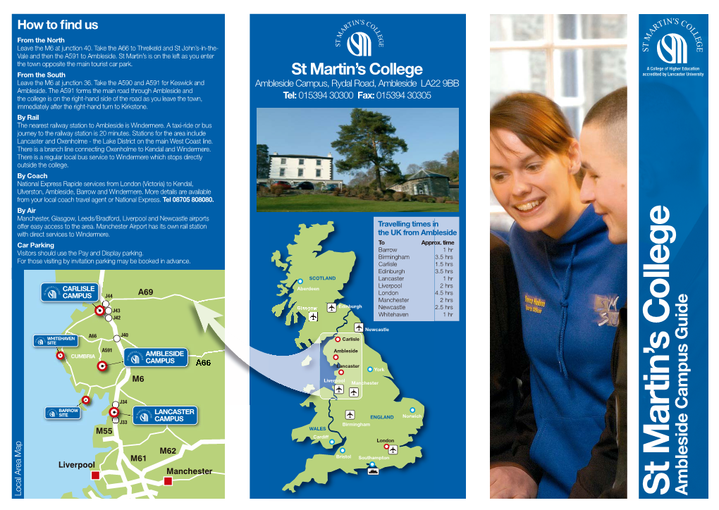 St Martin's College Ambleside Campus Guide