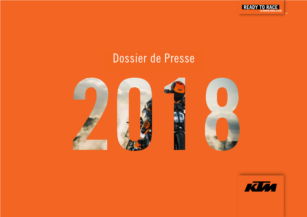 Dossier De Presse DOSSIER DE SOMMAIRE PRESSE 2018