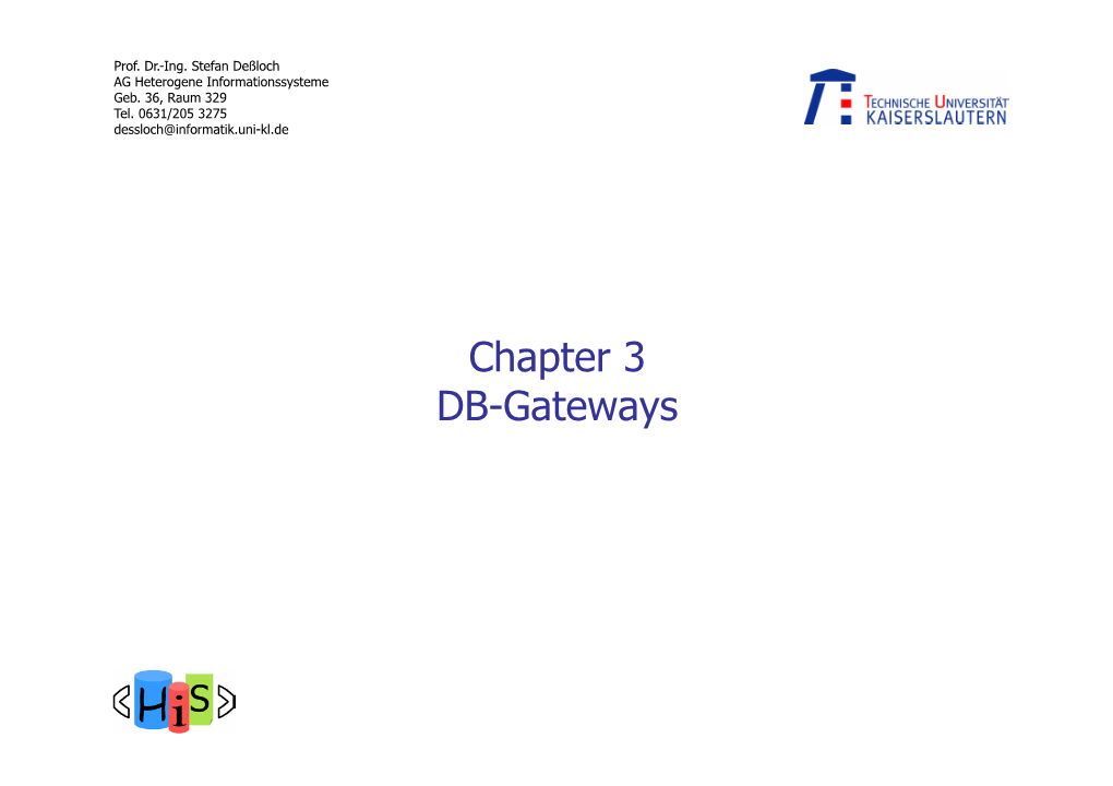 Chapter 3 DB Gateways.Pptx