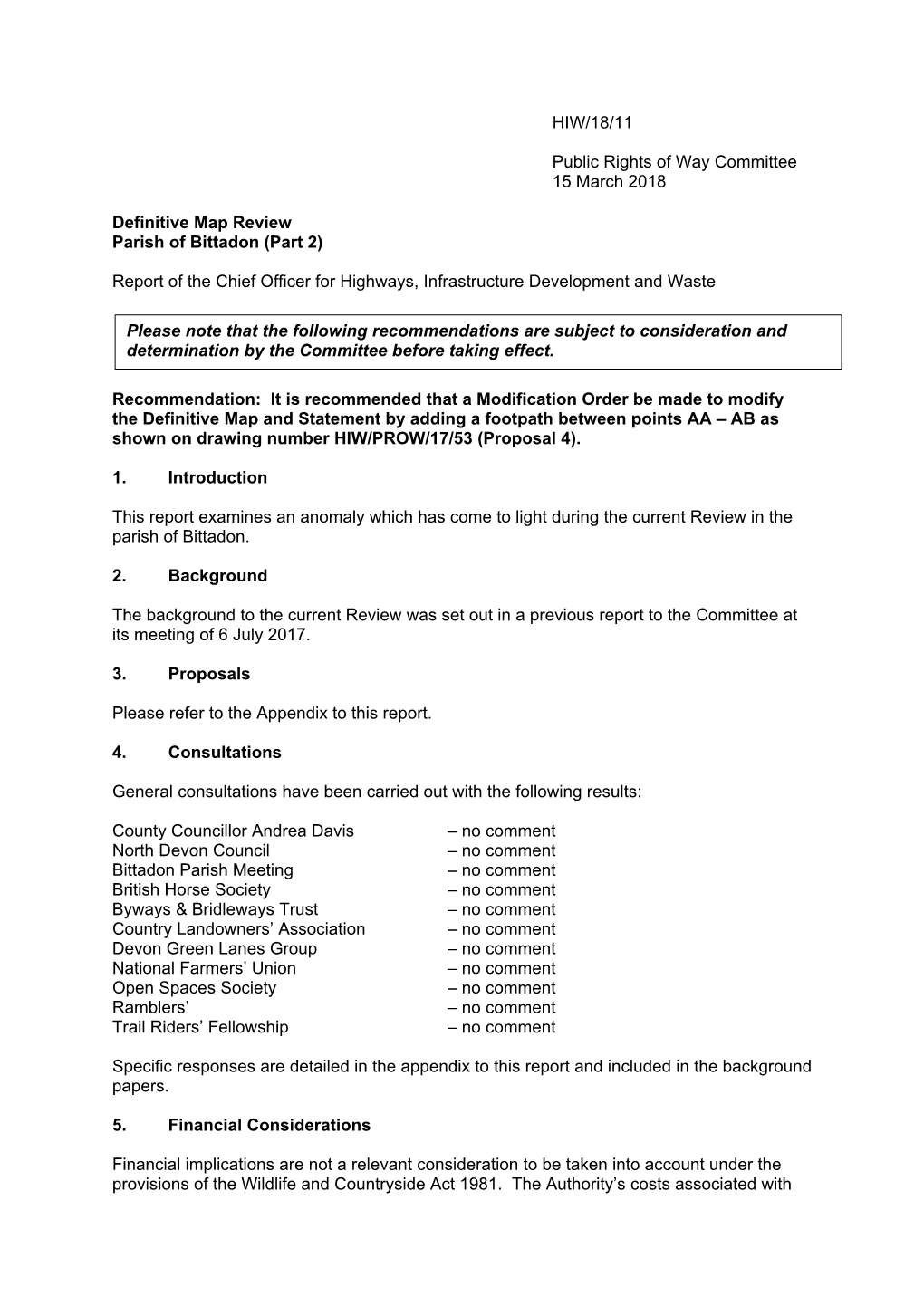 Parish of Bittadon (Part 2)