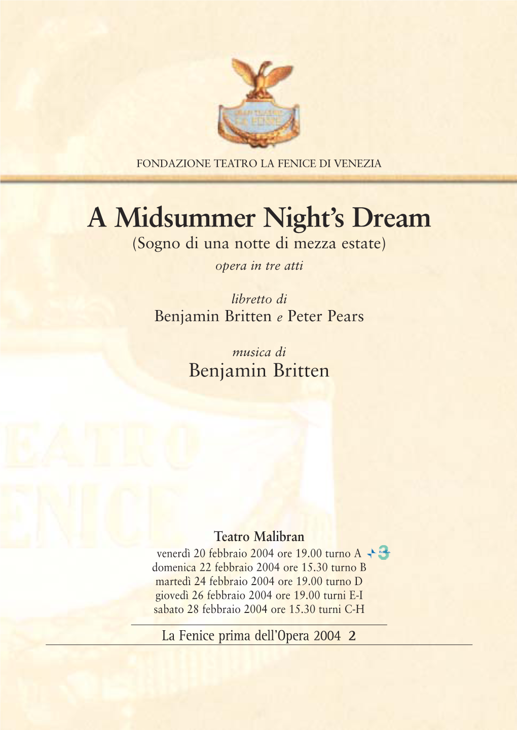 A Midsummer Night's Dream