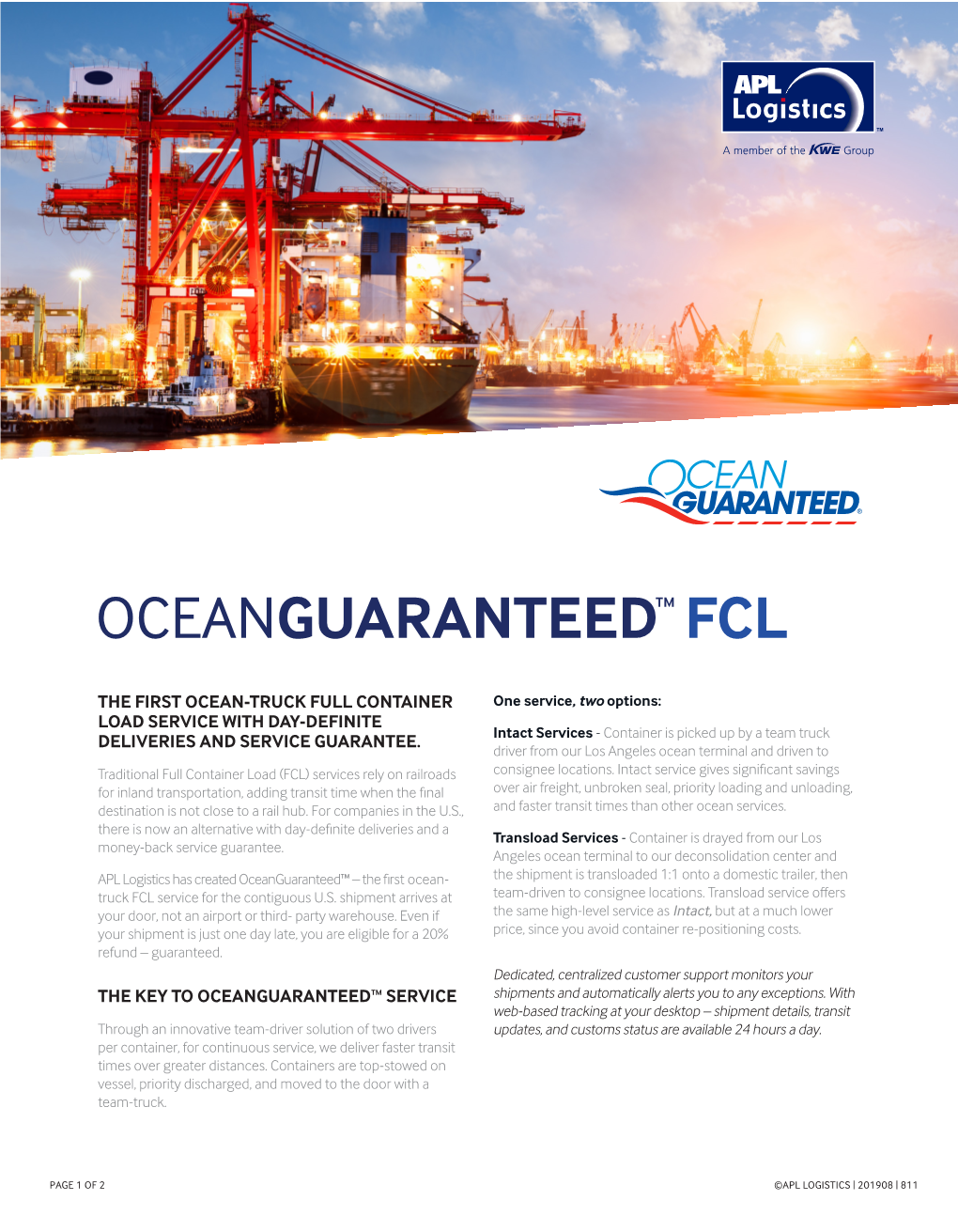 Oceanguaranteed™ Fcl