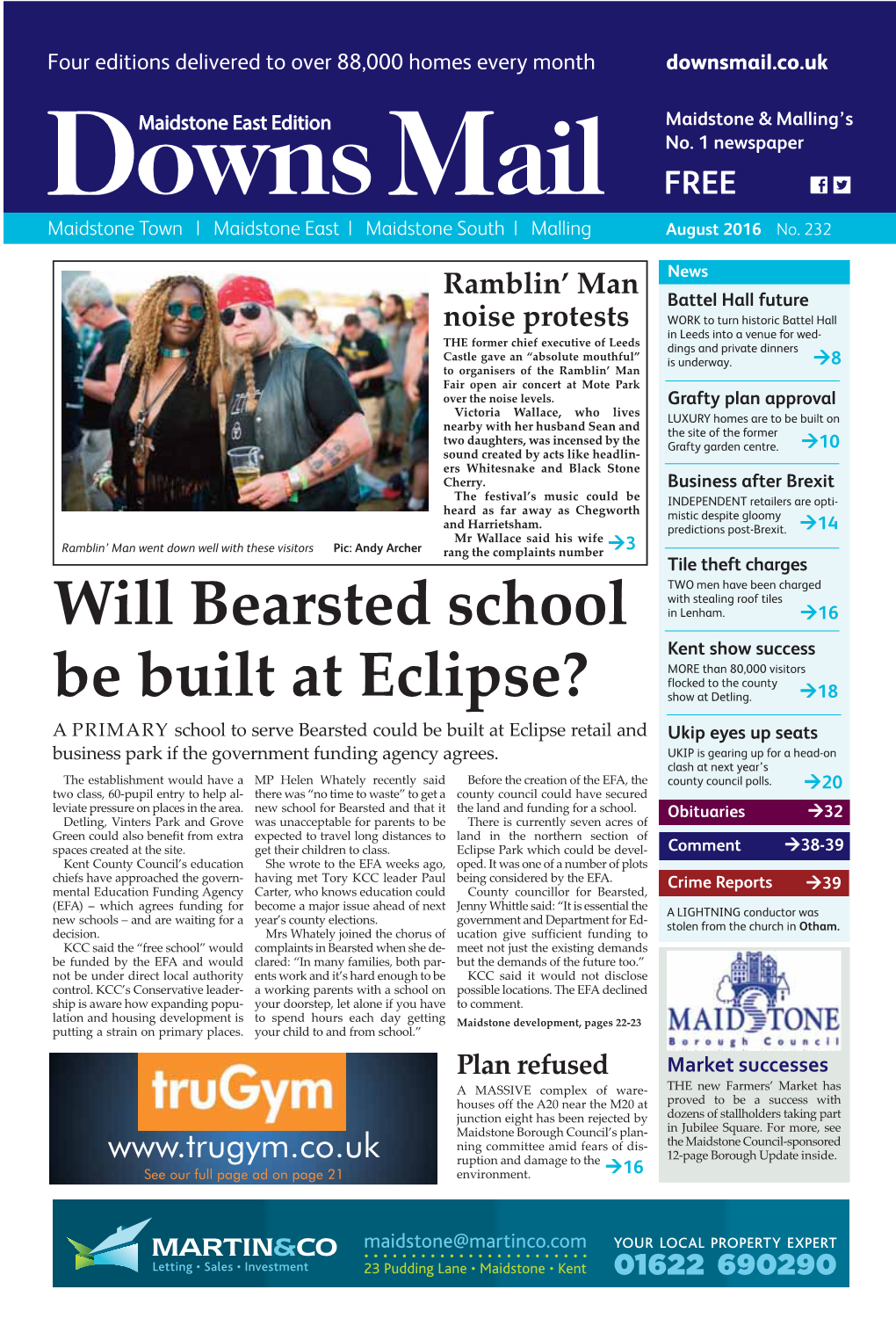 Will Bearsted School Be Built at Eclipse?