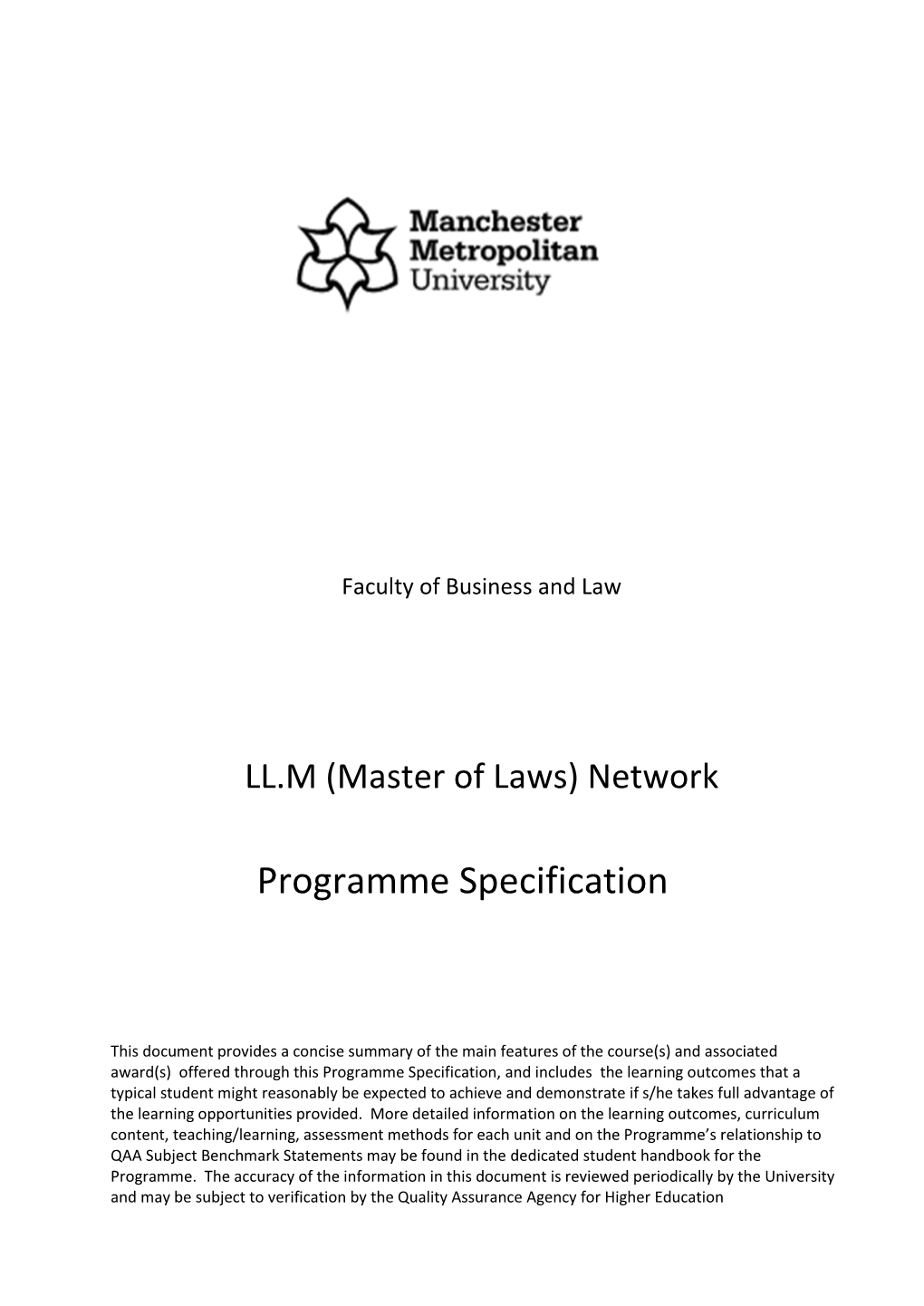 LL.M (Master of Laws) Network