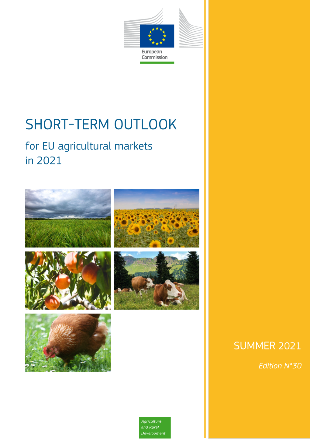 SHORT-TERM OUTLOOK for EU Agricultural Markets in 2021