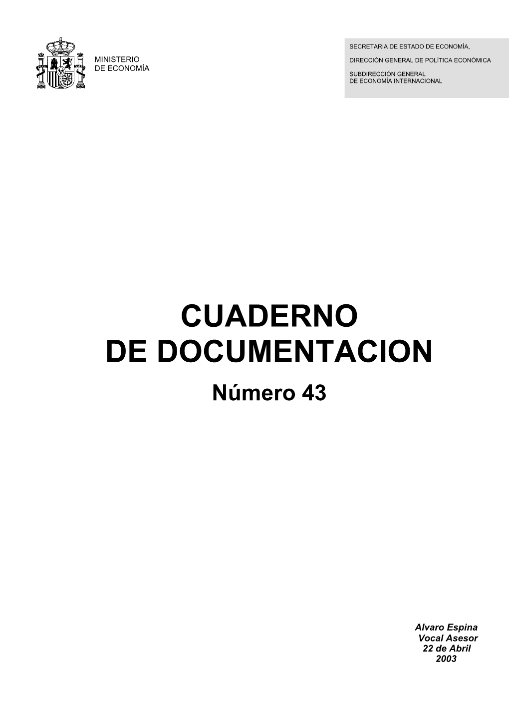 Cuaderno De Documentacion