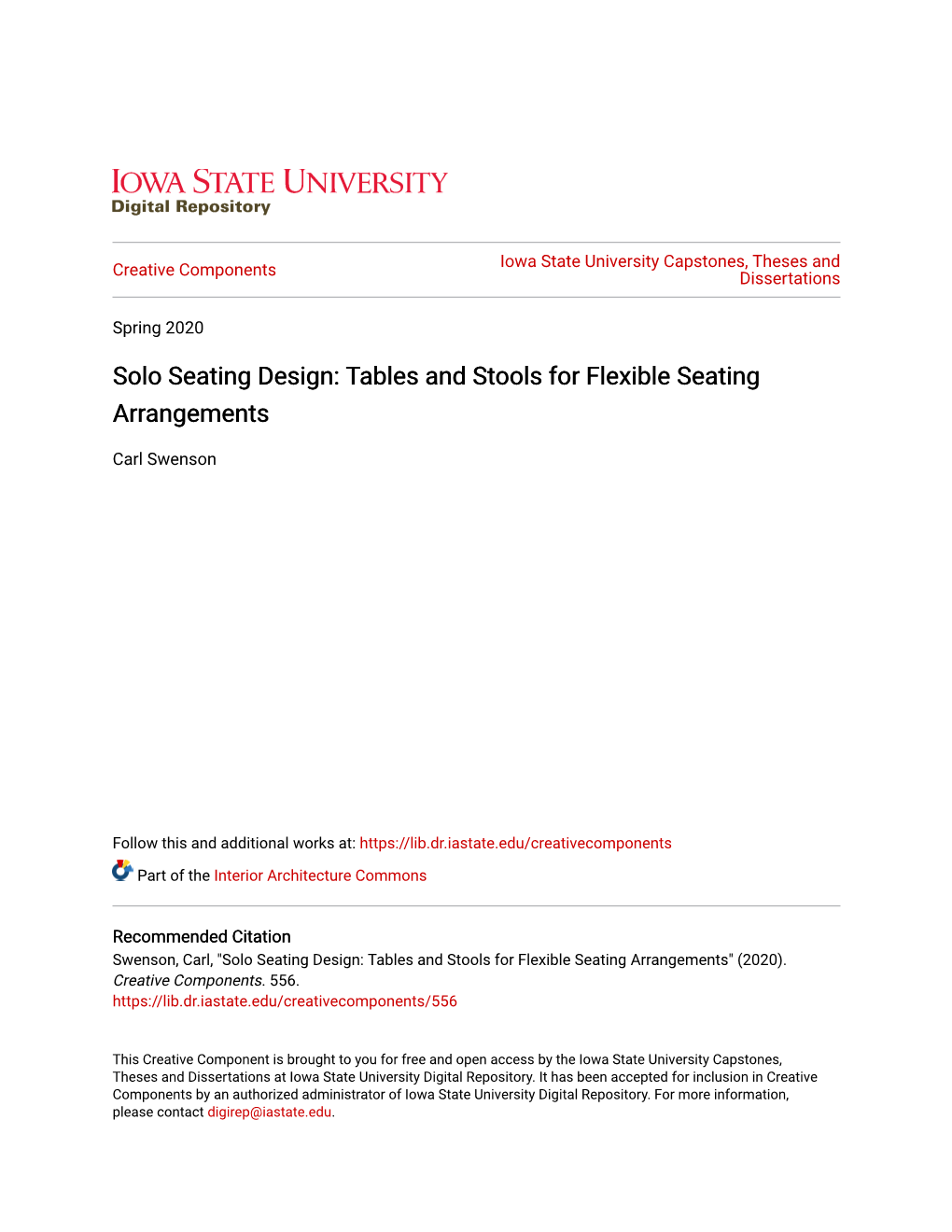 Tables and Stools for Flexible Seating Arrangements