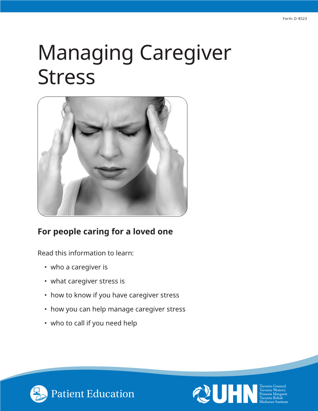 Managing Caregiver Stress