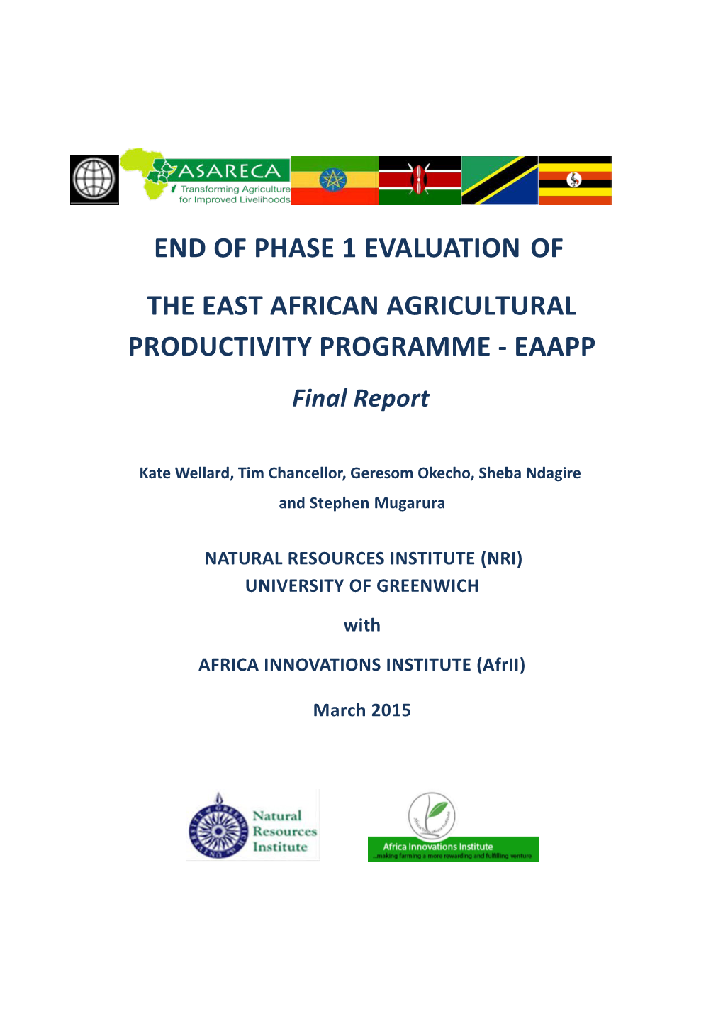 EAAPP Eval Format FINAL 2