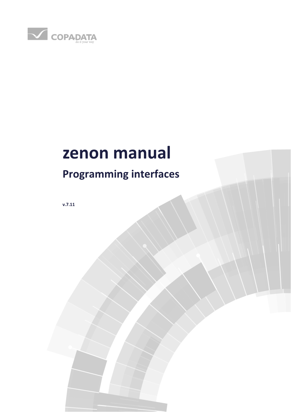 Zenon Manual Programming Interfaces