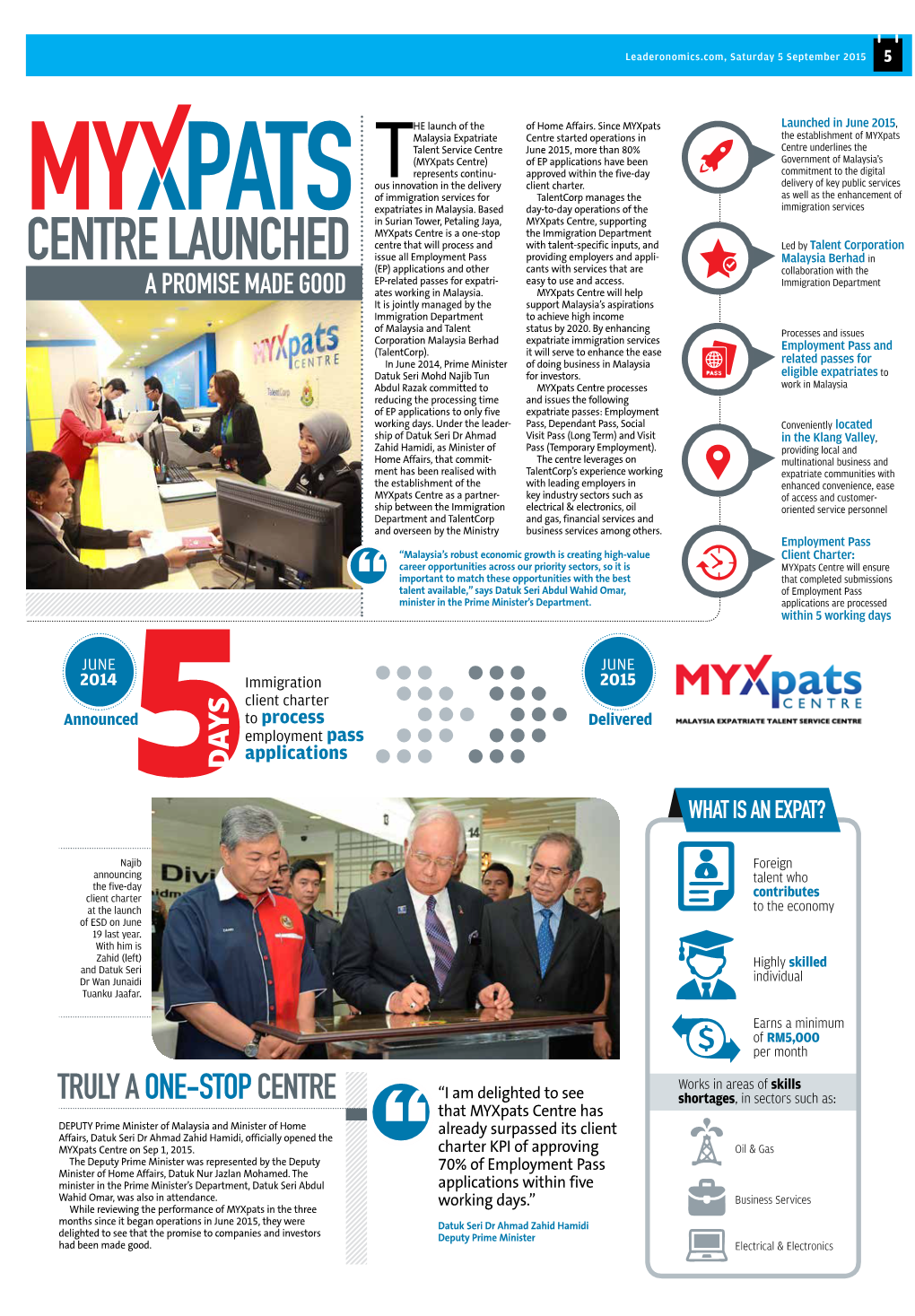 Myxpats Centre Launched
