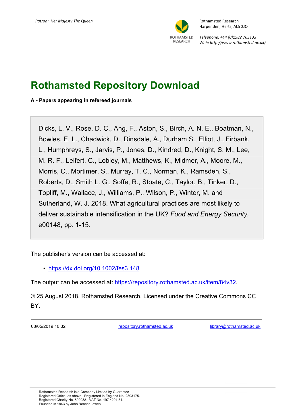 Rothamsted Repository Download