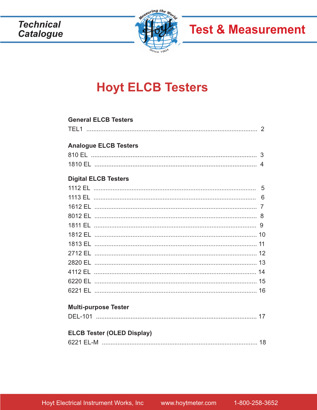 ELCB Testers