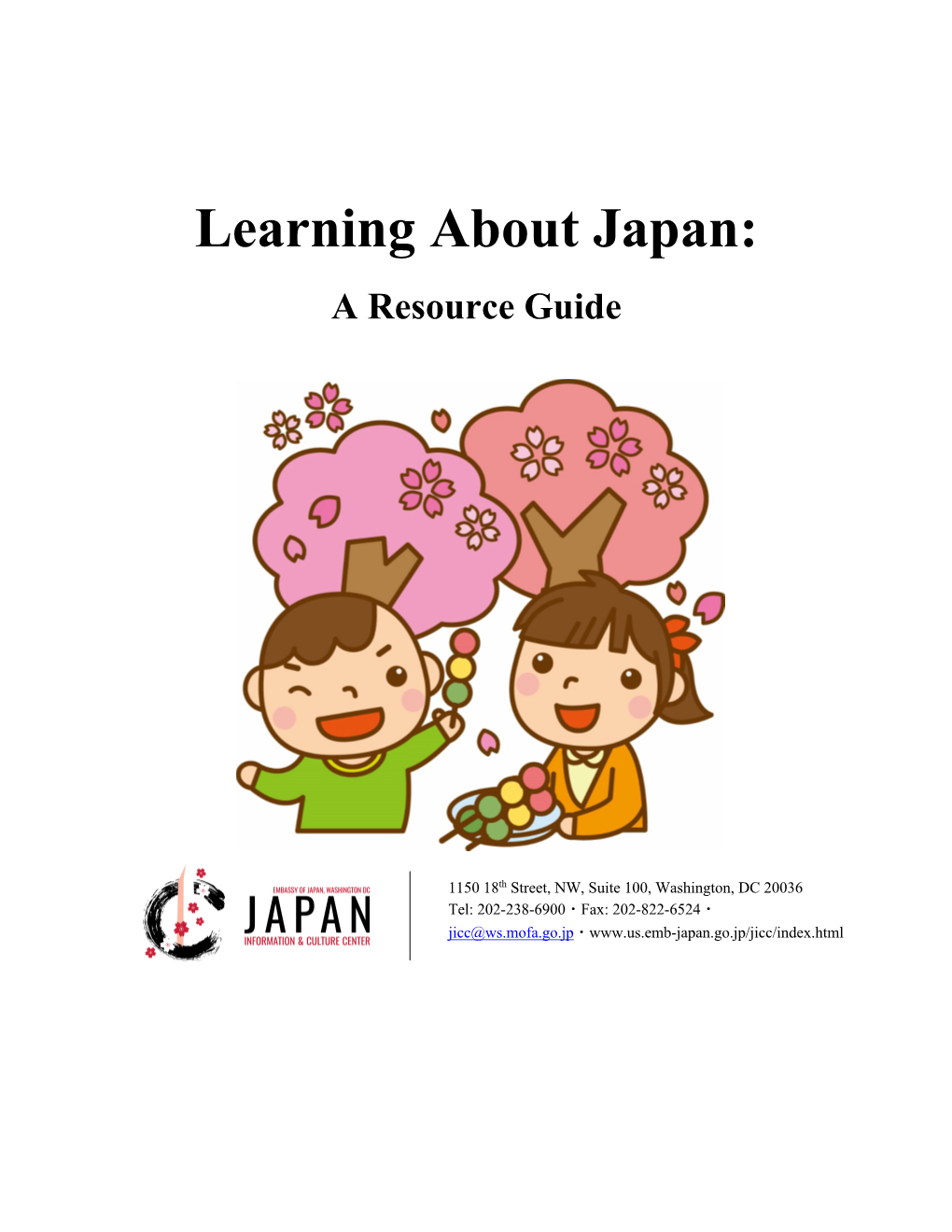 Japan Resource Packet