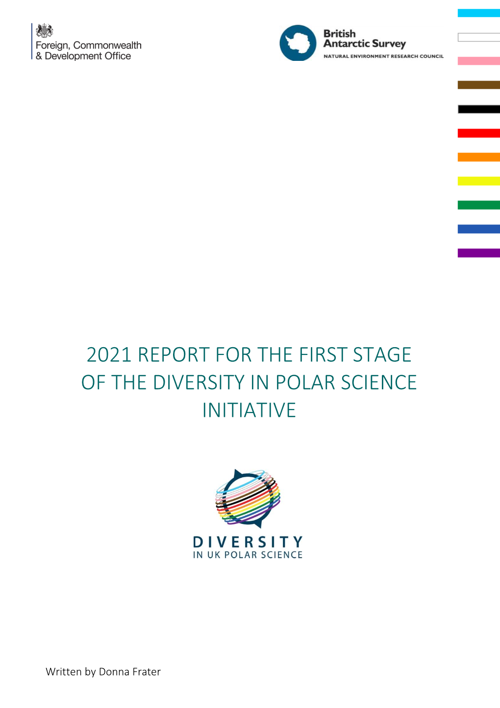 2021 Report for the First Stage of the Diversity in Polar Science Initiative