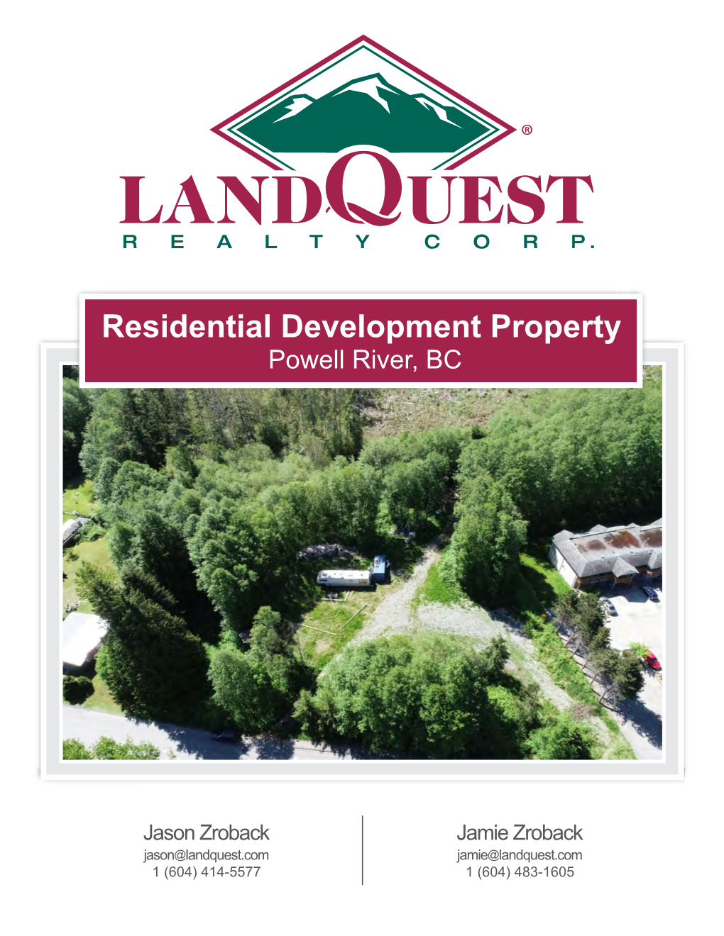Residential Development Property Powell River, BC