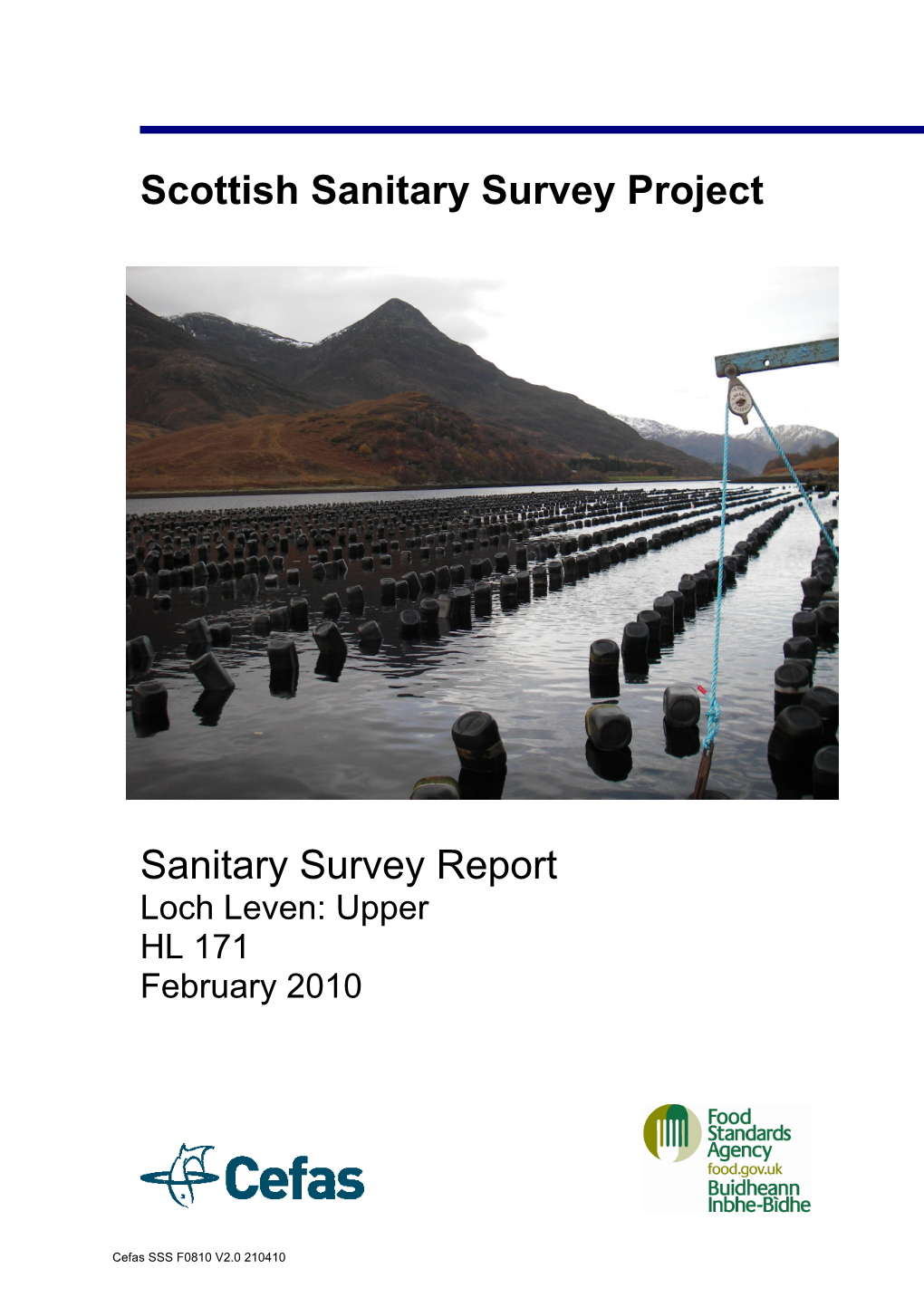 Scottish Sanitary Survey Project