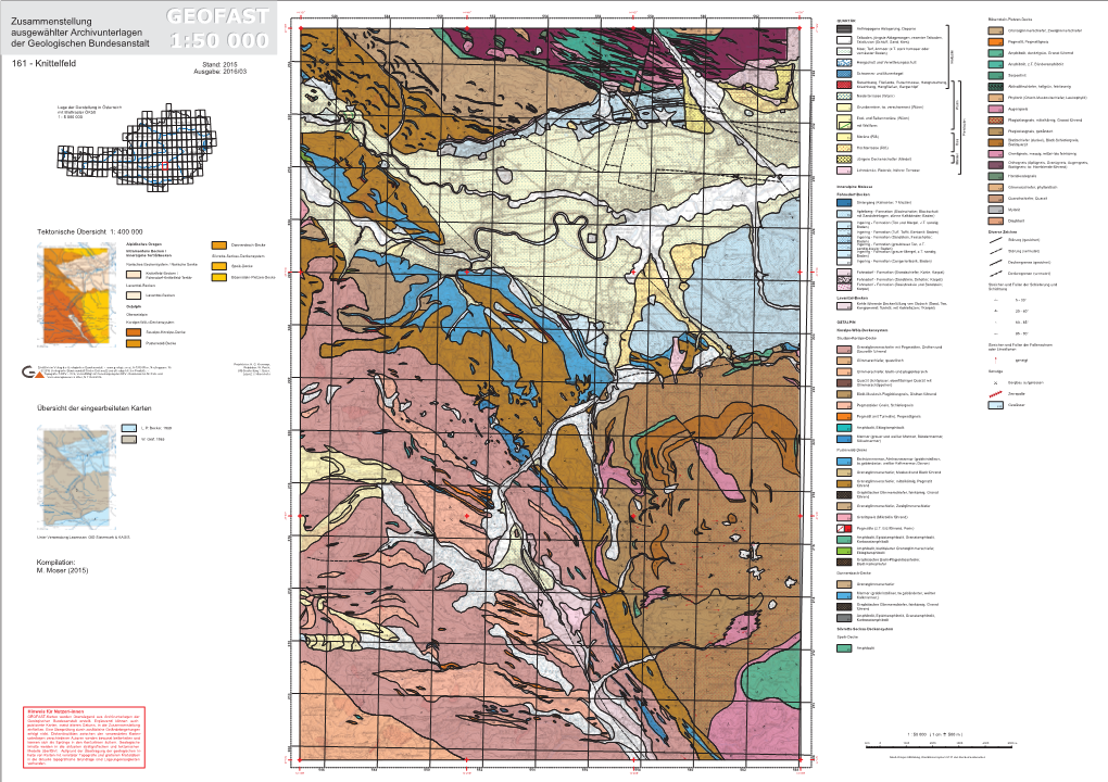 1:50 000 49 3 Ä Amphibolit, Dunkelgrün, Granat Führend 1:50 000 Vernässter Boden) Z 53 53 49 48