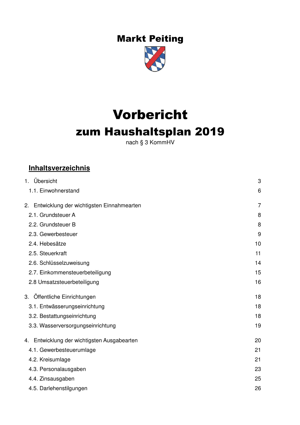 Vorbericht 2019