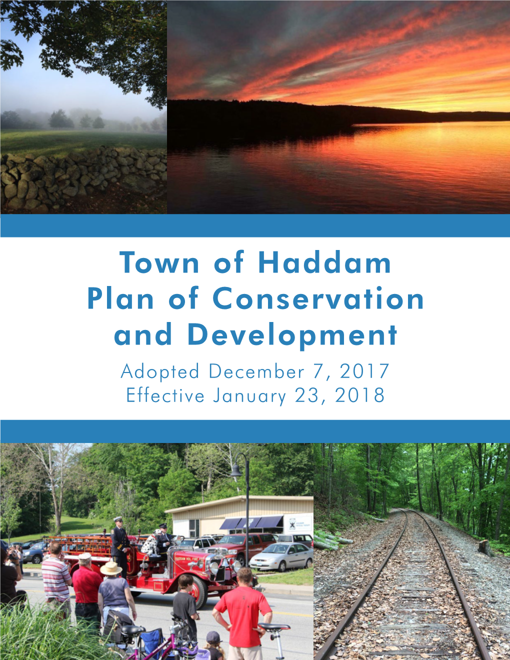Town of Haddam Plan of Conservation and Development