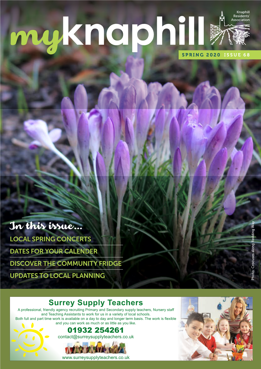 SPRING 2020 ISSUE68 Association Residents’ Knaphill