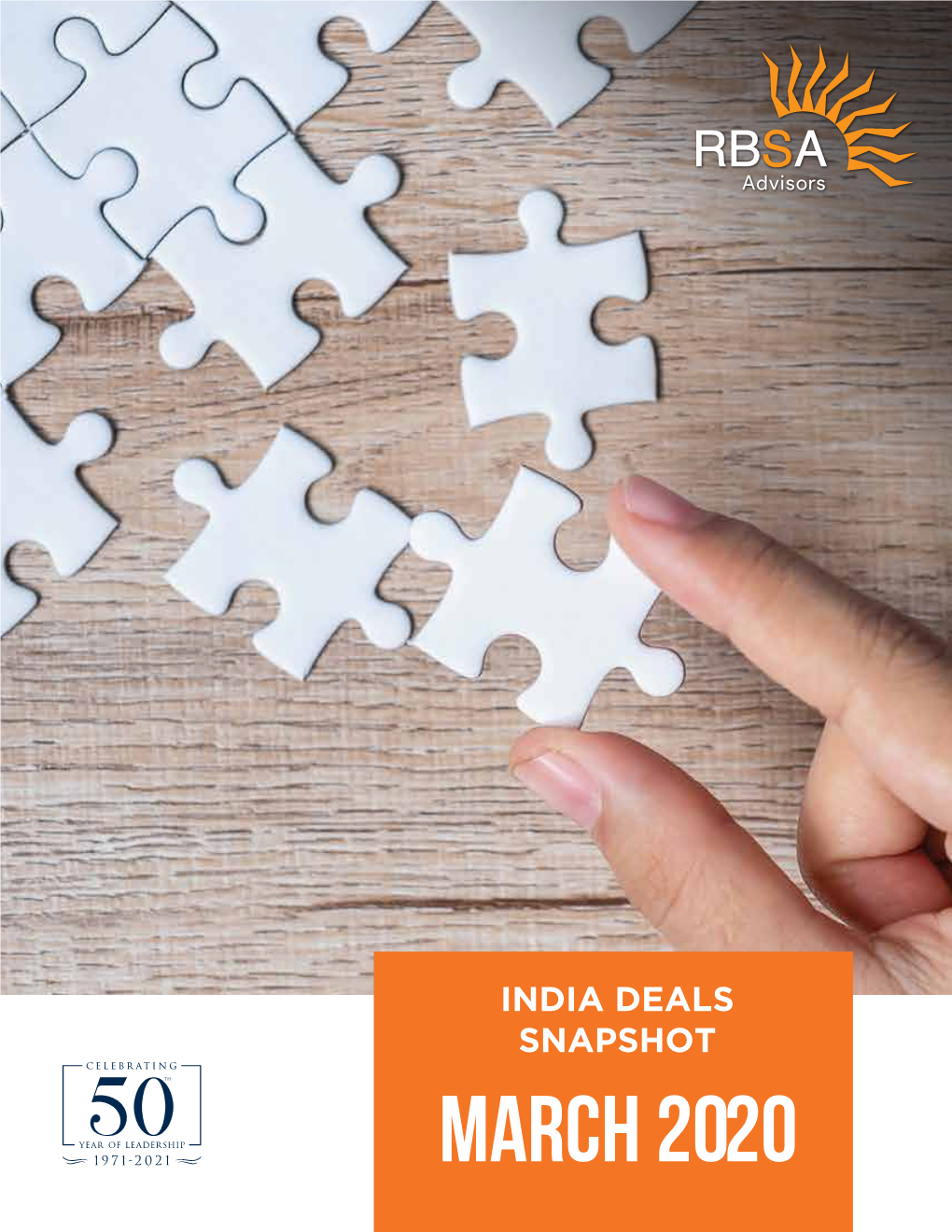 RBSA India Deals Snapshot March 2020