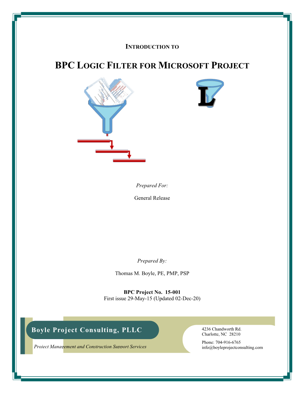 Intro to BPC Logic Filter