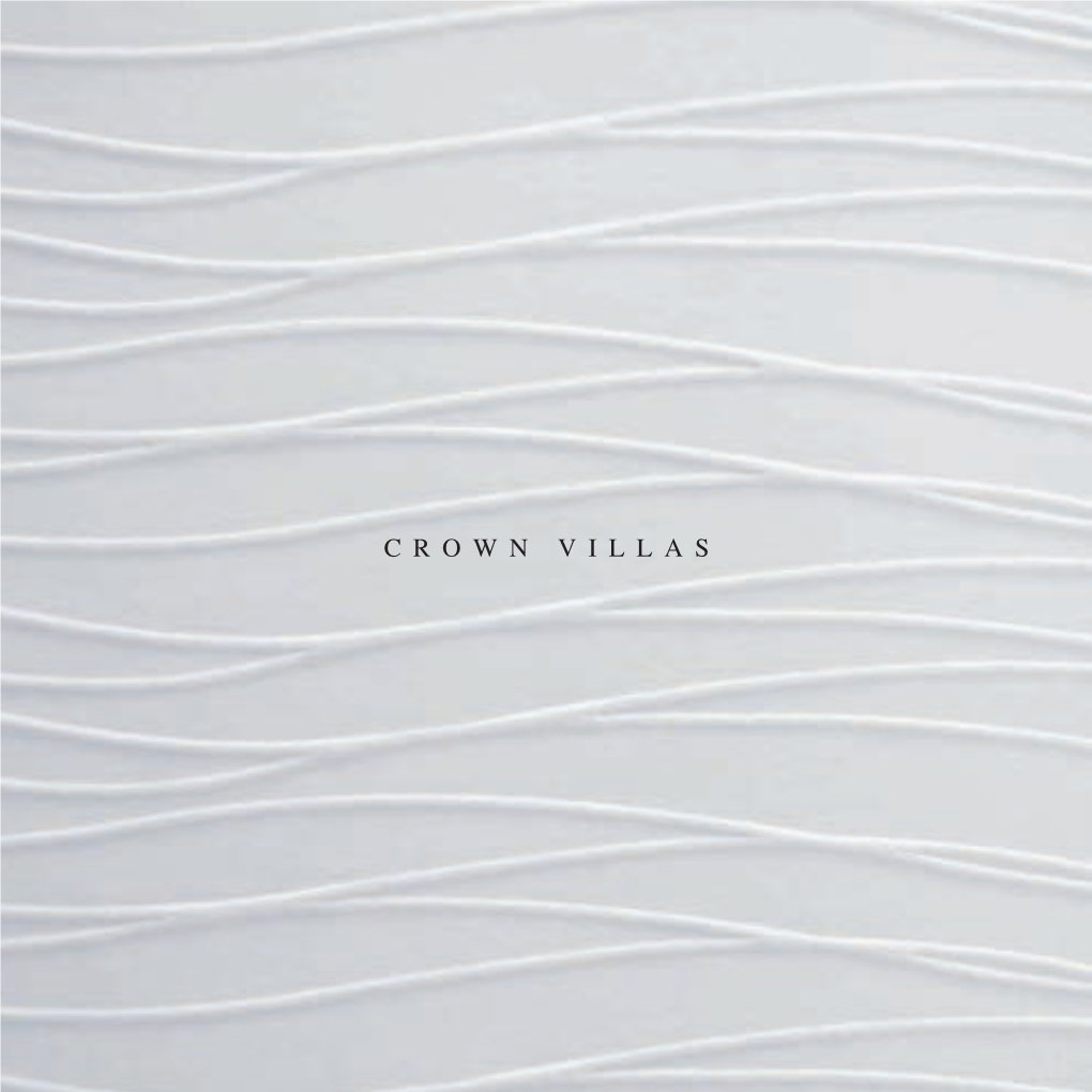 10389 002 Crown Villas Brochure V15 AW.Indd