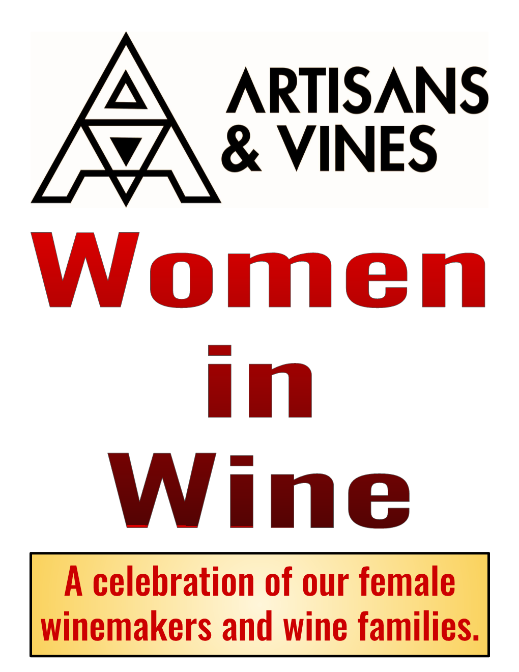 A Celebration of Our Female Winemakers and Wine Families. Anna Monticelli California & Italy