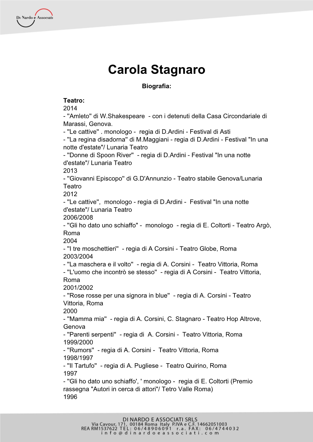 Carola Stagnaro