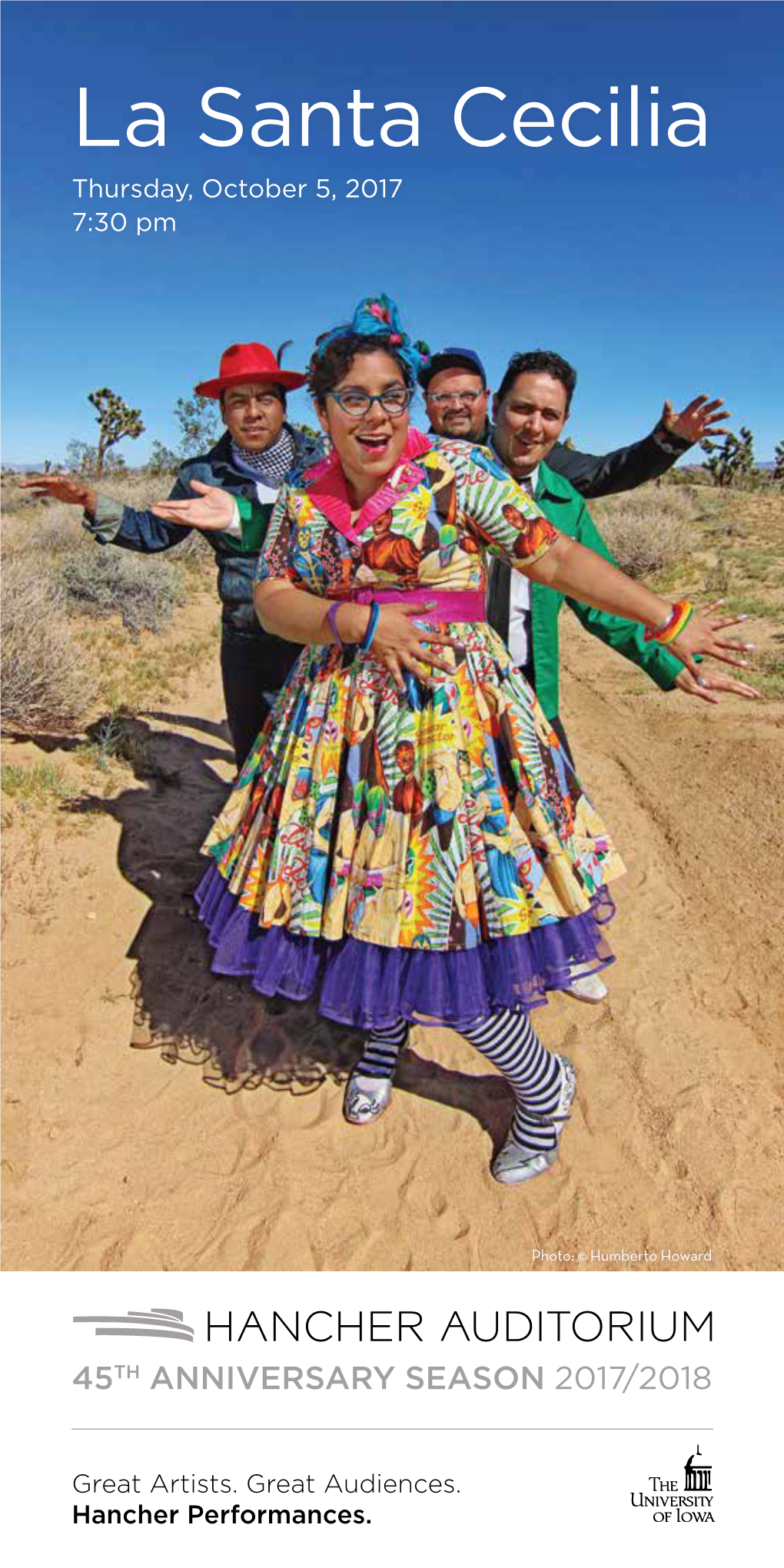 La Santa Cecilia Thursday, October 5, 2017 7:30 Pm