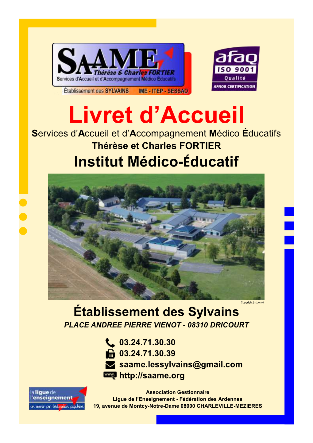 Livret D'accueil