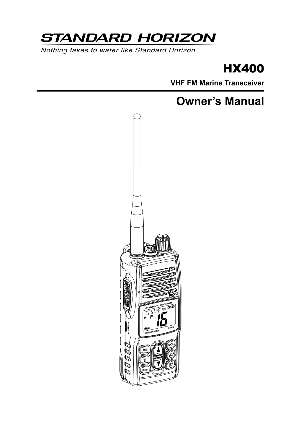 HX400 Owner's Manual