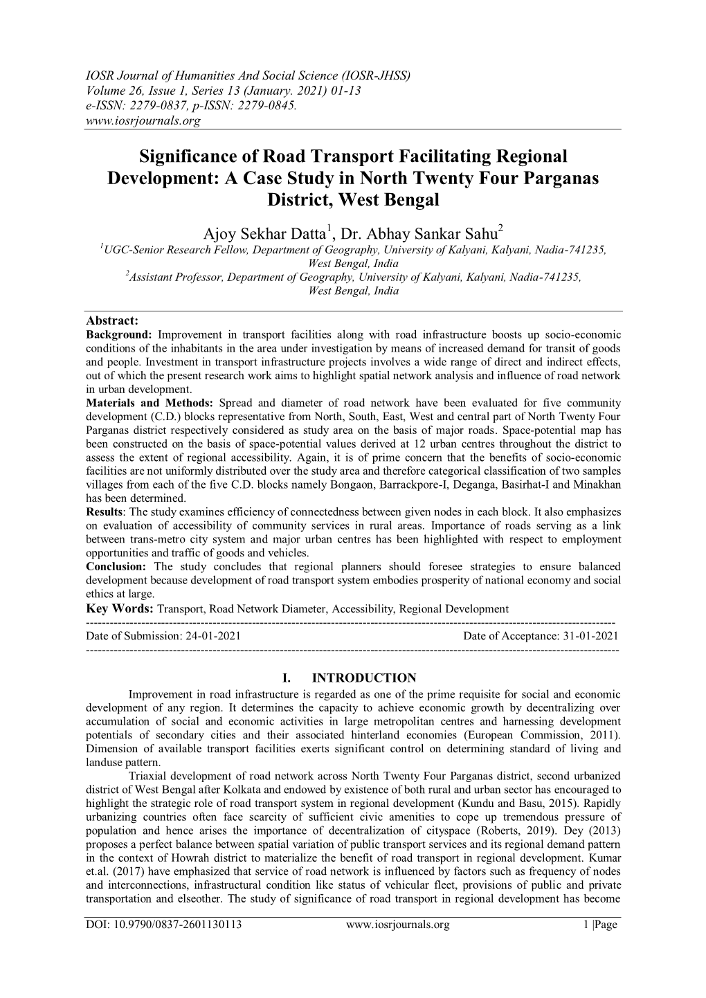 Added Value from European Territorial Co-Operation: the Impact on The