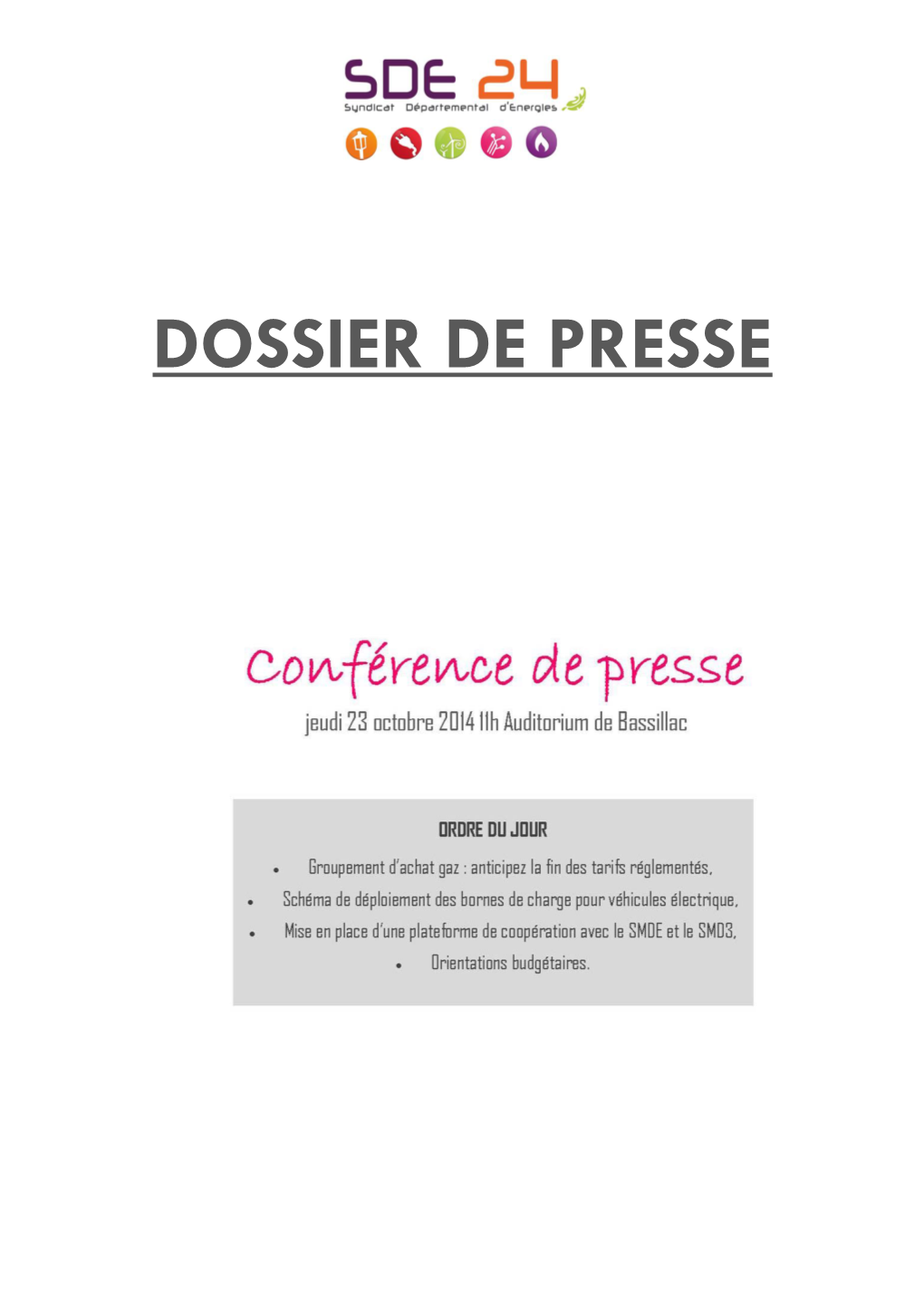 Dossier De Presse