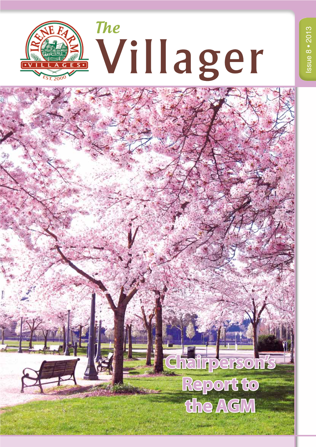 The Villager • Issue 8 2013 • 3 Chairperson