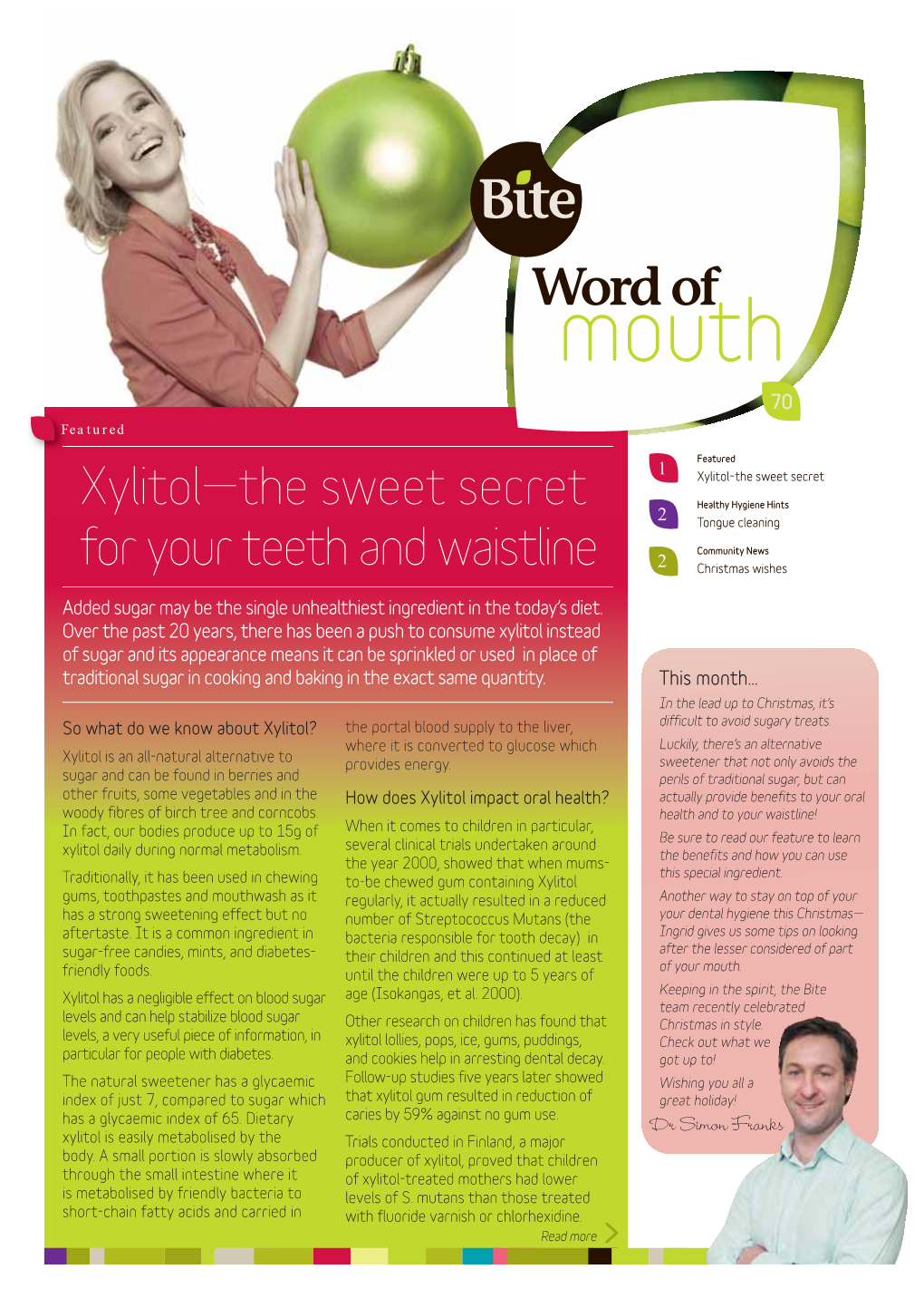 Xylitol—The Sweet Secret for Your Teeth and Waistline