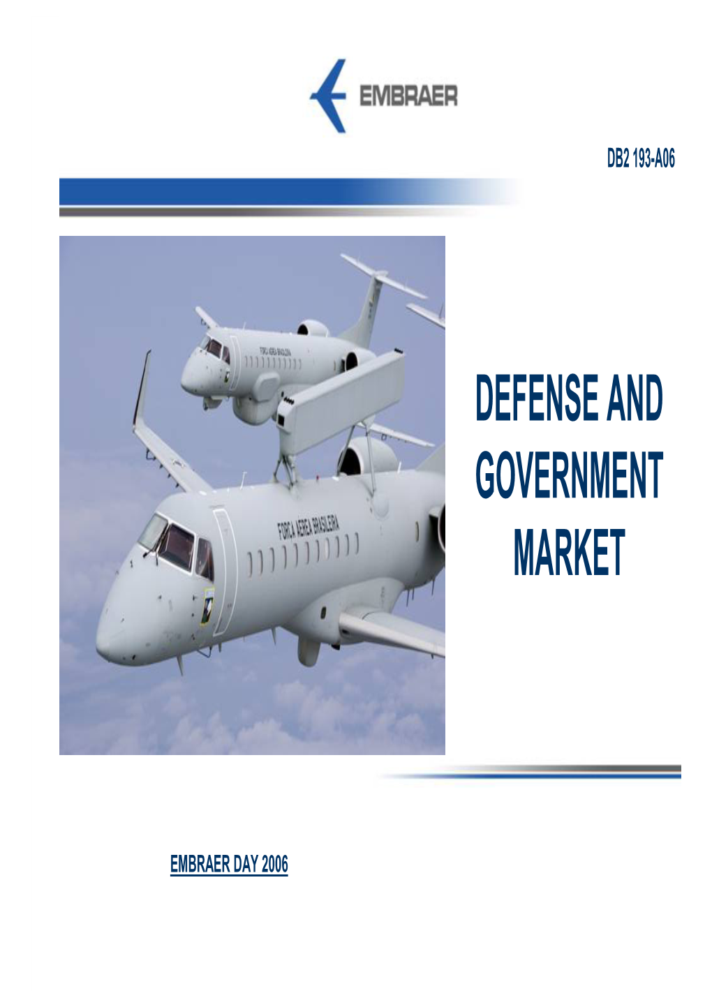 Db2 193-A06 Defense and Government Market