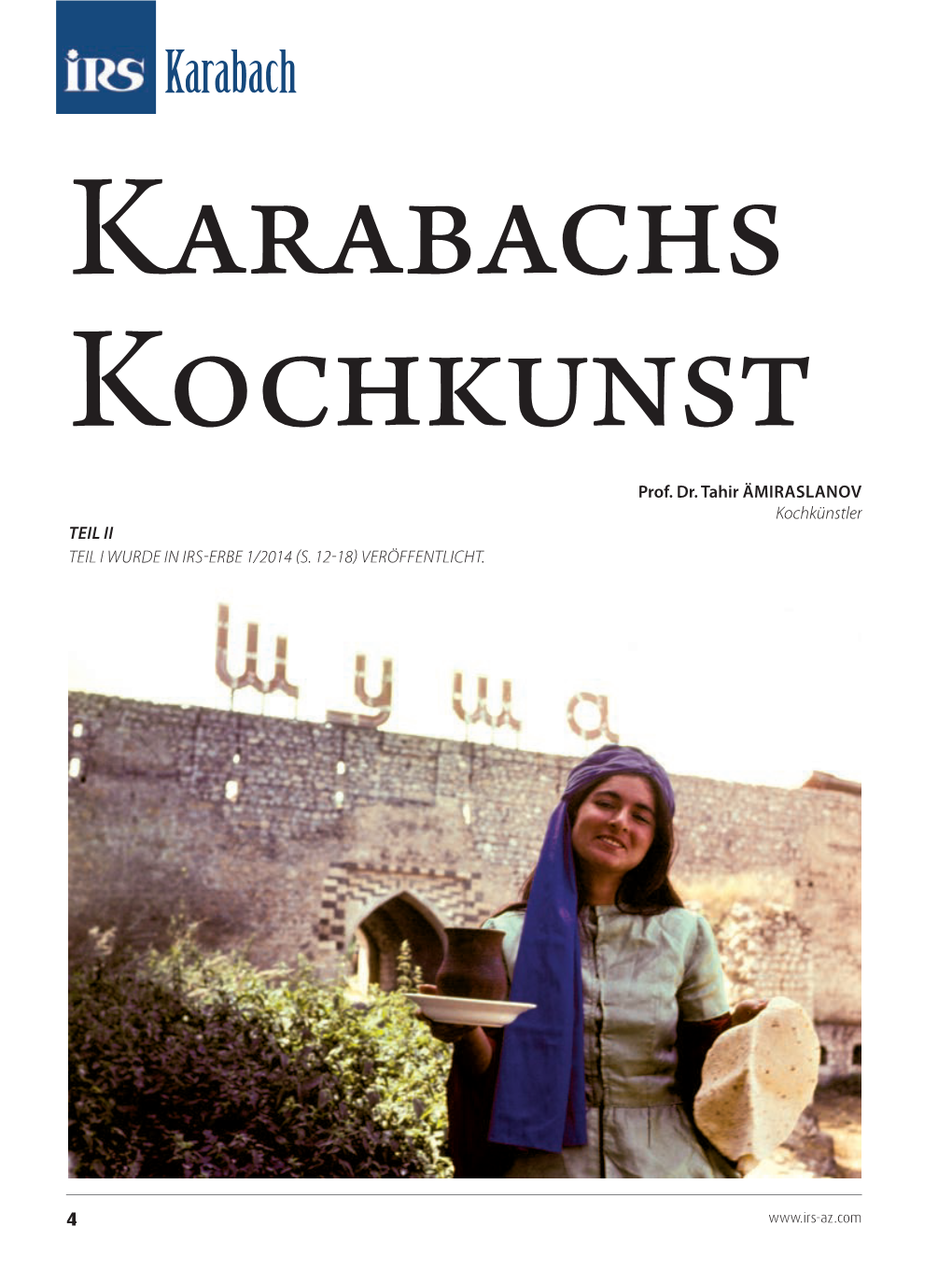 Karabachs Kochkunst