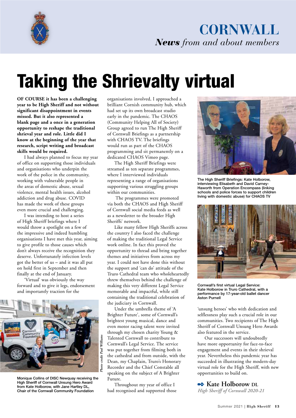 Taking the Shrievalty Virtual