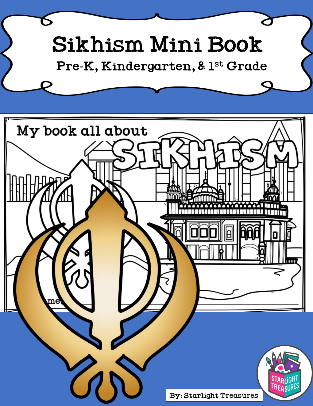 Sikhism Mini Book Pre-K, Kindergarten, & 1St Grade