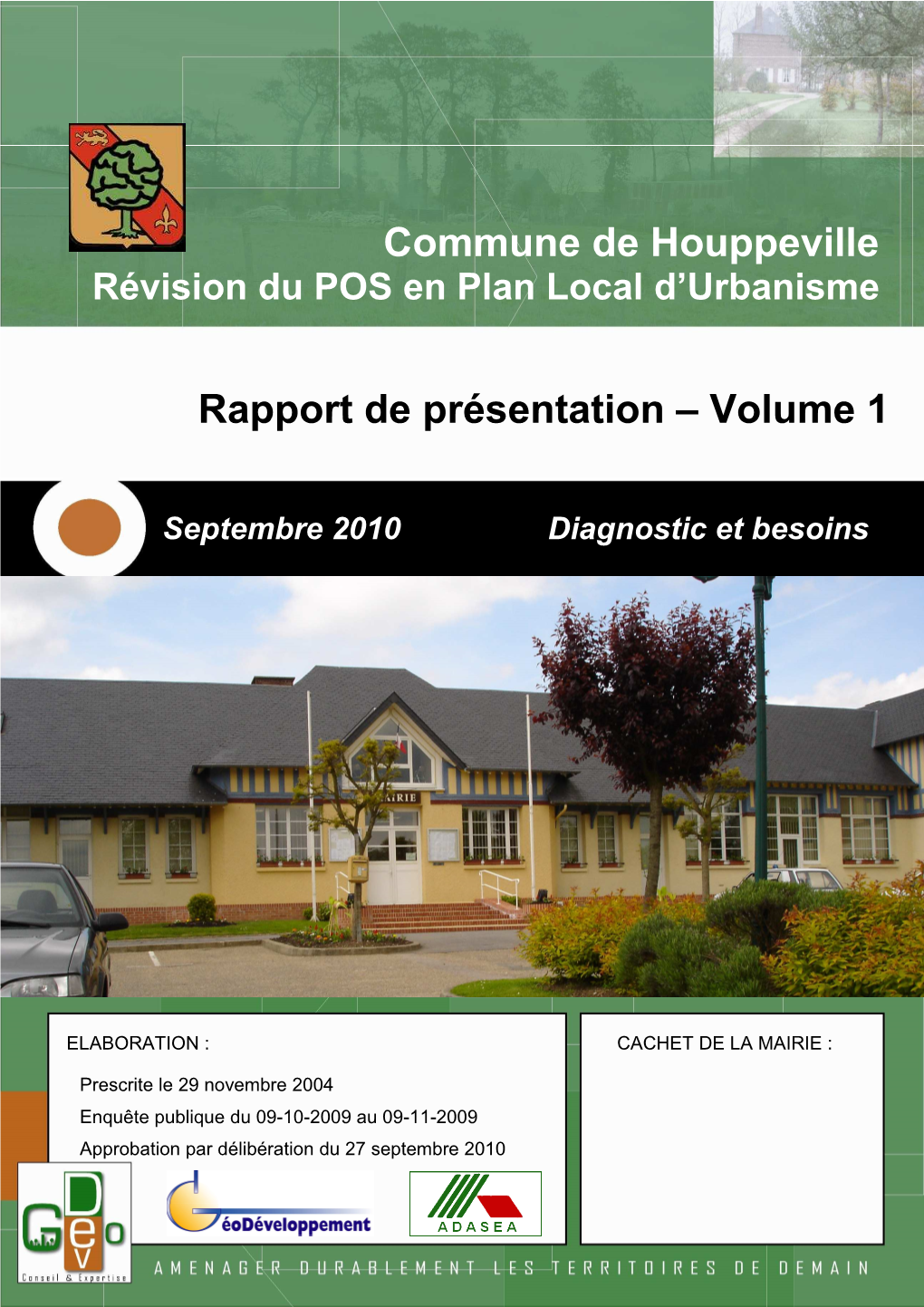 01-Rapport De Présentation Vol1