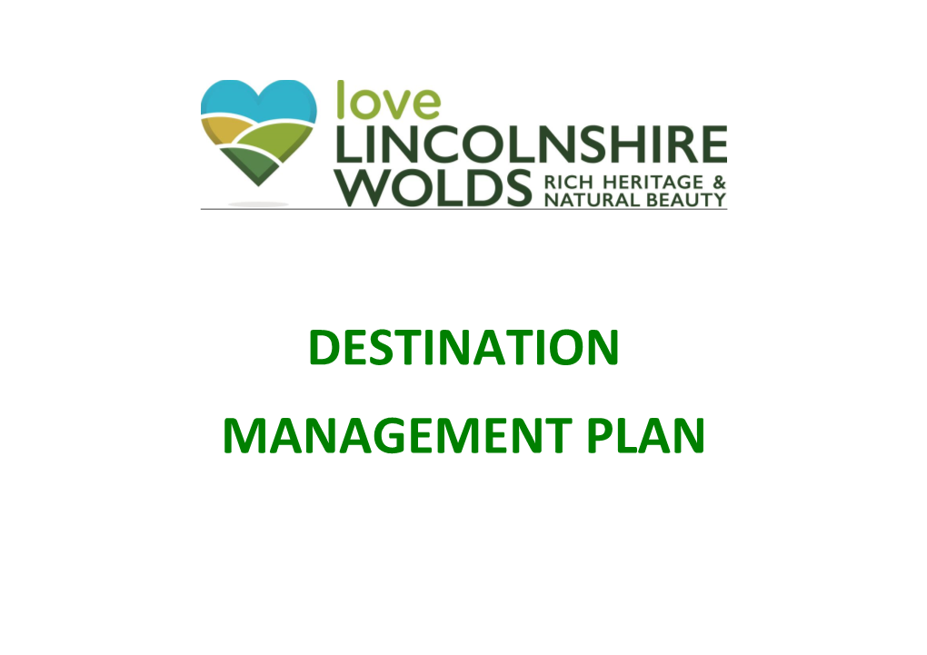 Destination Management Plan