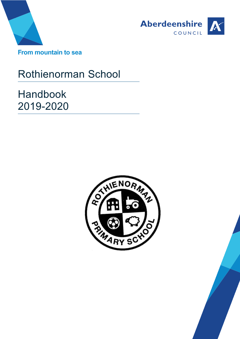 Rothienorman School Handbook 2019-2020